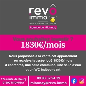 appartement à la vente -   69007  LYON 7EME ARRONDISSEMENT, surface 53 m2 vente appartement - GAR050621